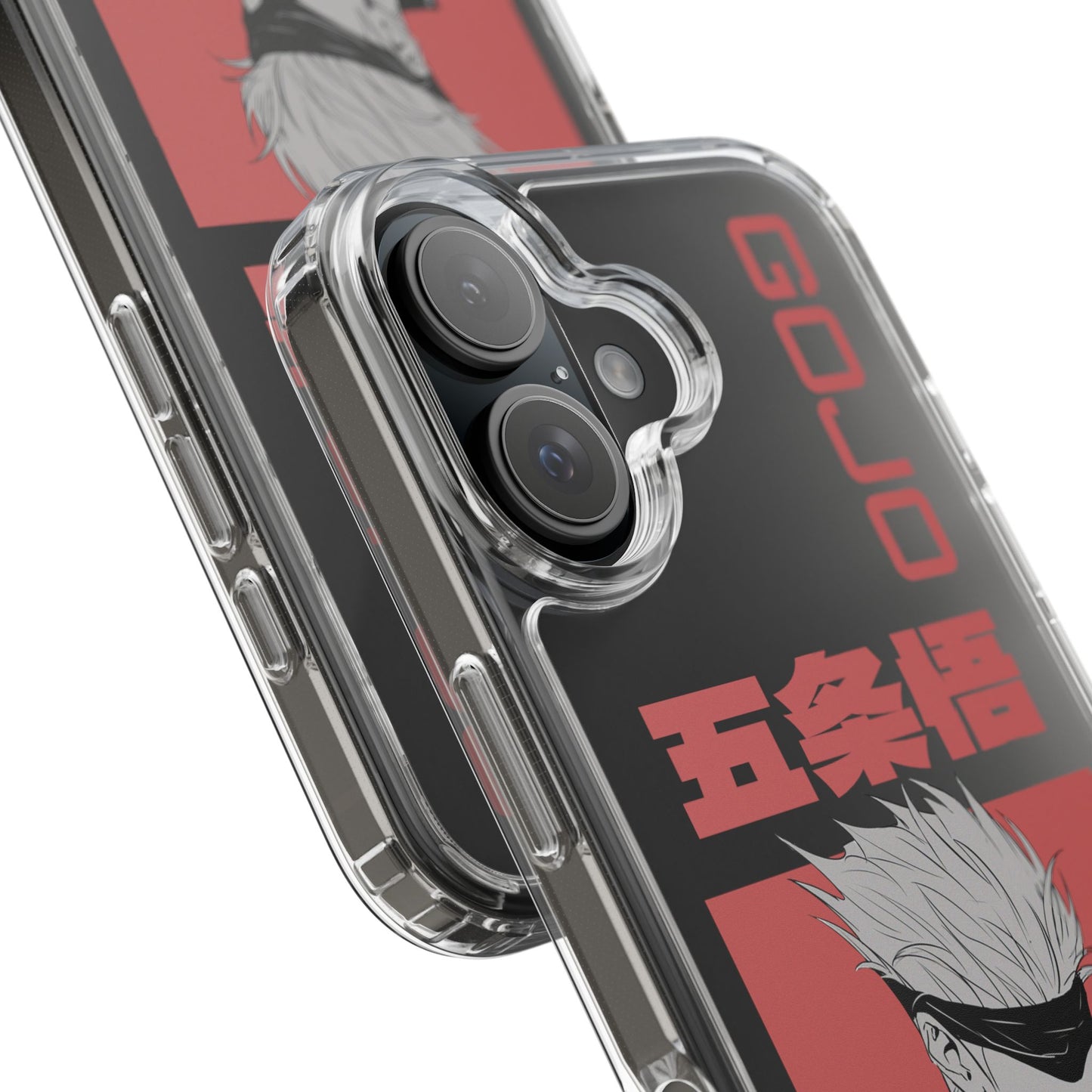 Satoru Gojo Clear Phone Case for iPhone/Samsung