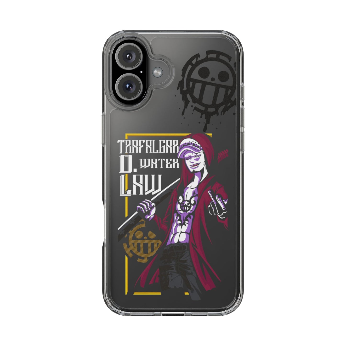 Law Clear Phone Case for iPhone/Samsung