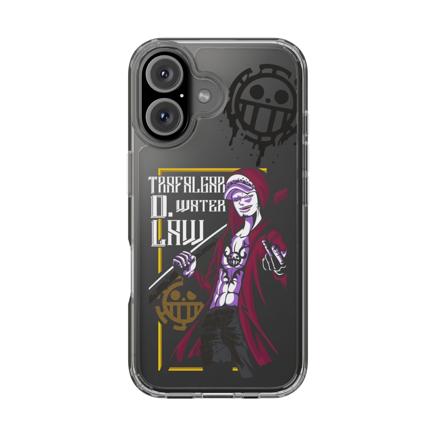 Law Clear Phone Case for iPhone/Samsung