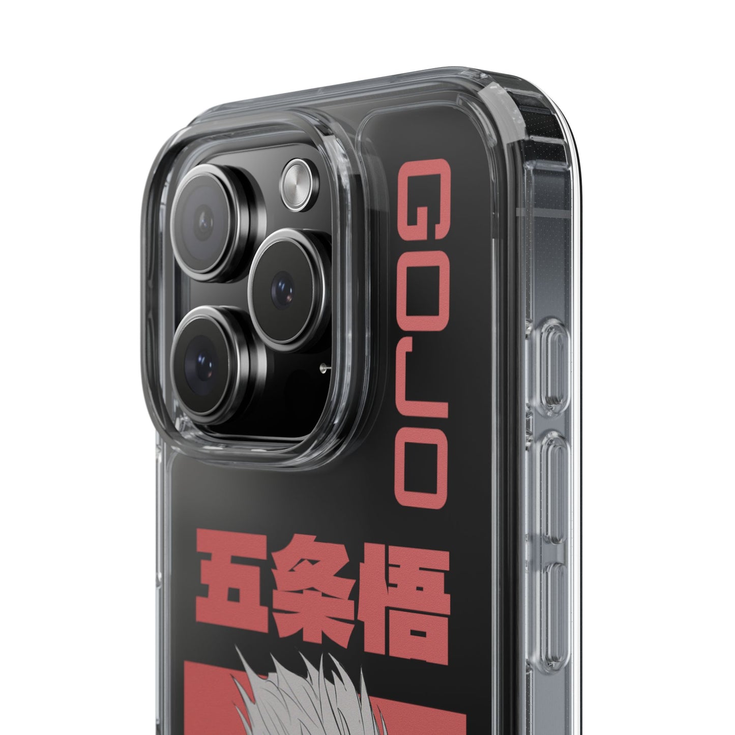 Satoru Gojo Clear Phone Case for iPhone/Samsung