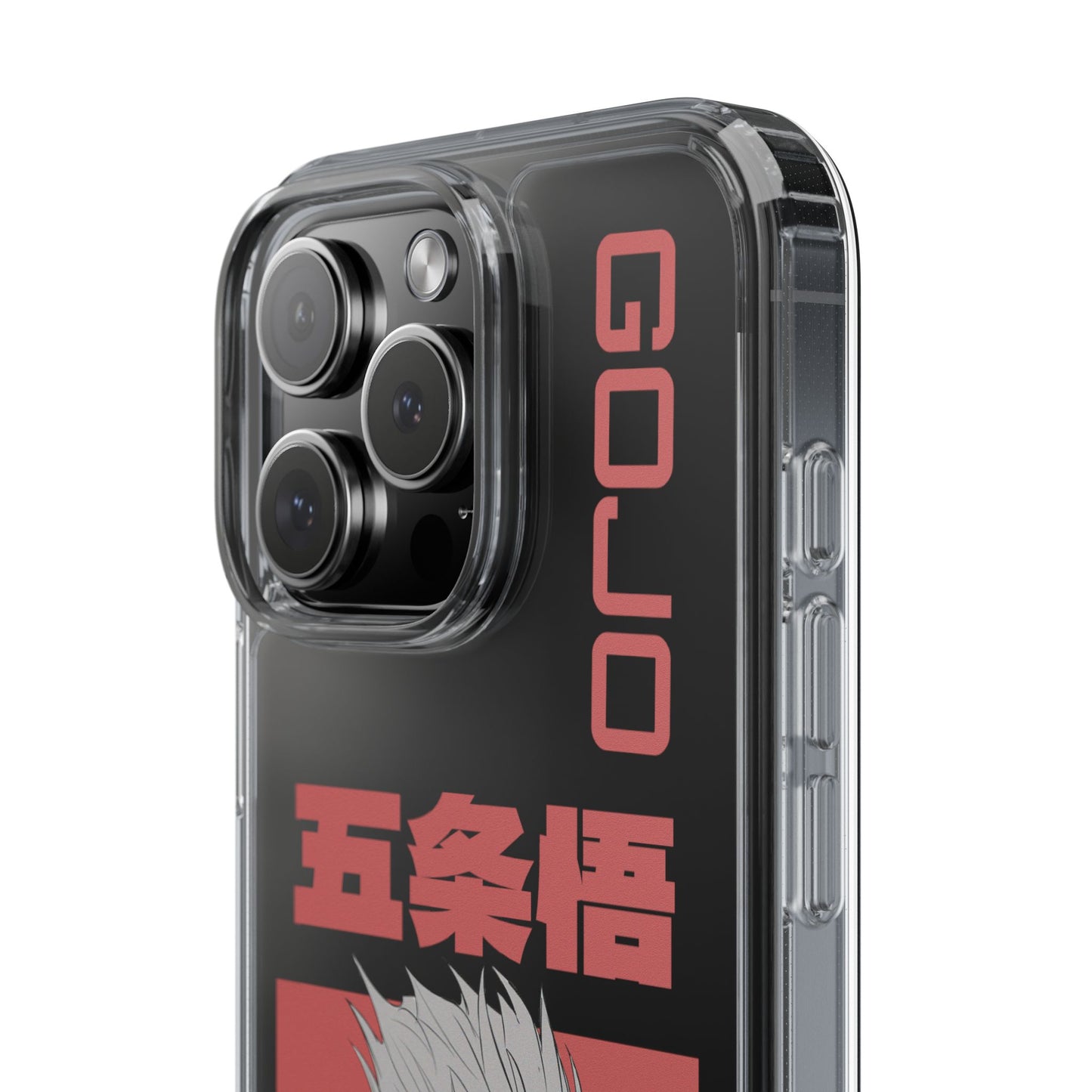 Satoru Gojo Clear Phone Case for iPhone/Samsung