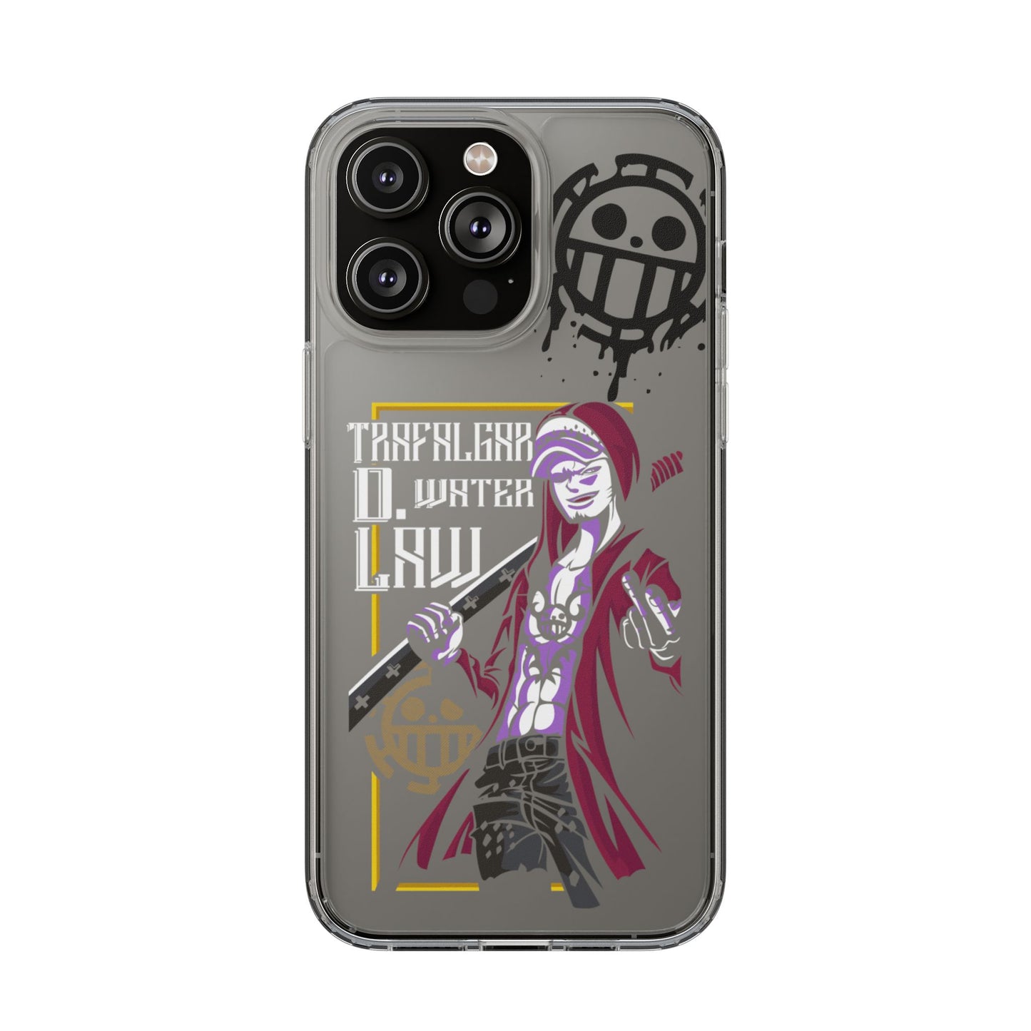 Law Clear Phone Case for iPhone/Samsung