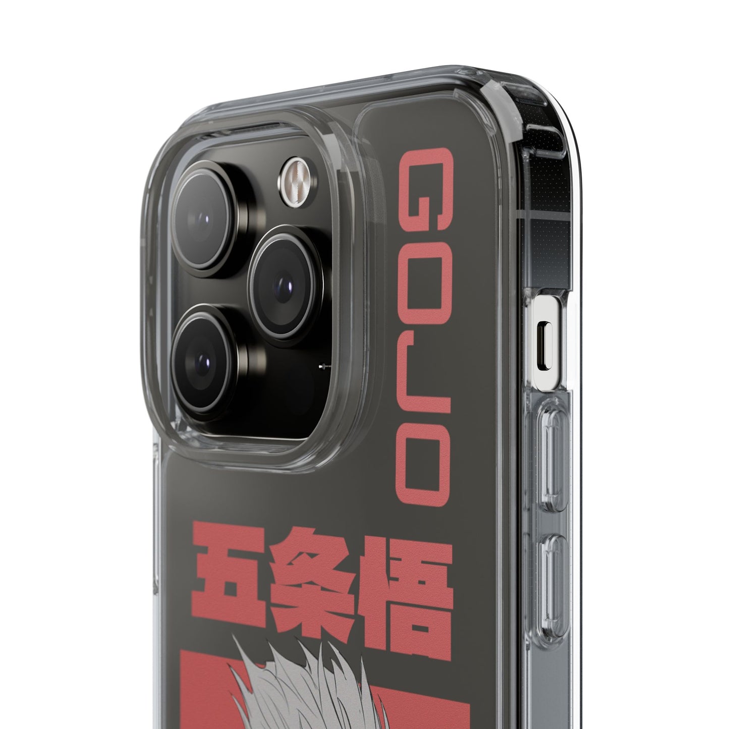 Satoru Gojo Clear Phone Case for iPhone/Samsung